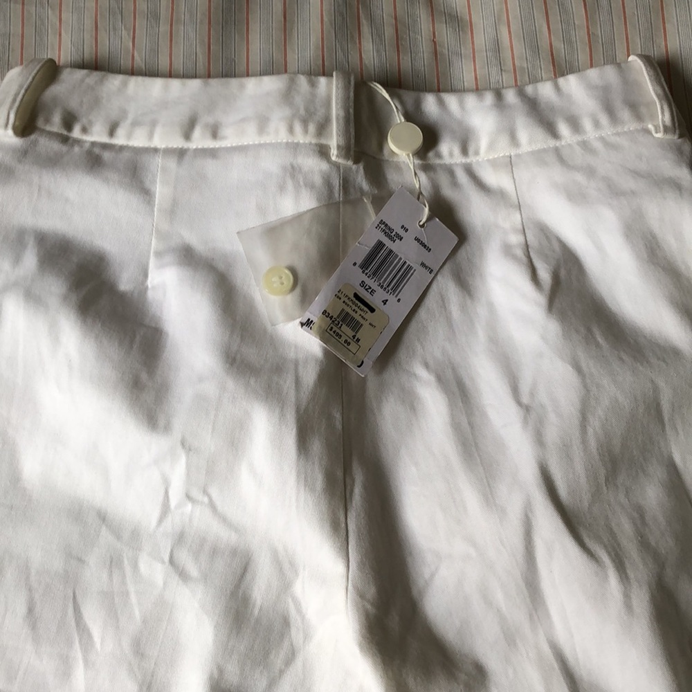Michael Kors brand new gorgeous white pants made in Italy, perfect for summer - Picture 4 of 10